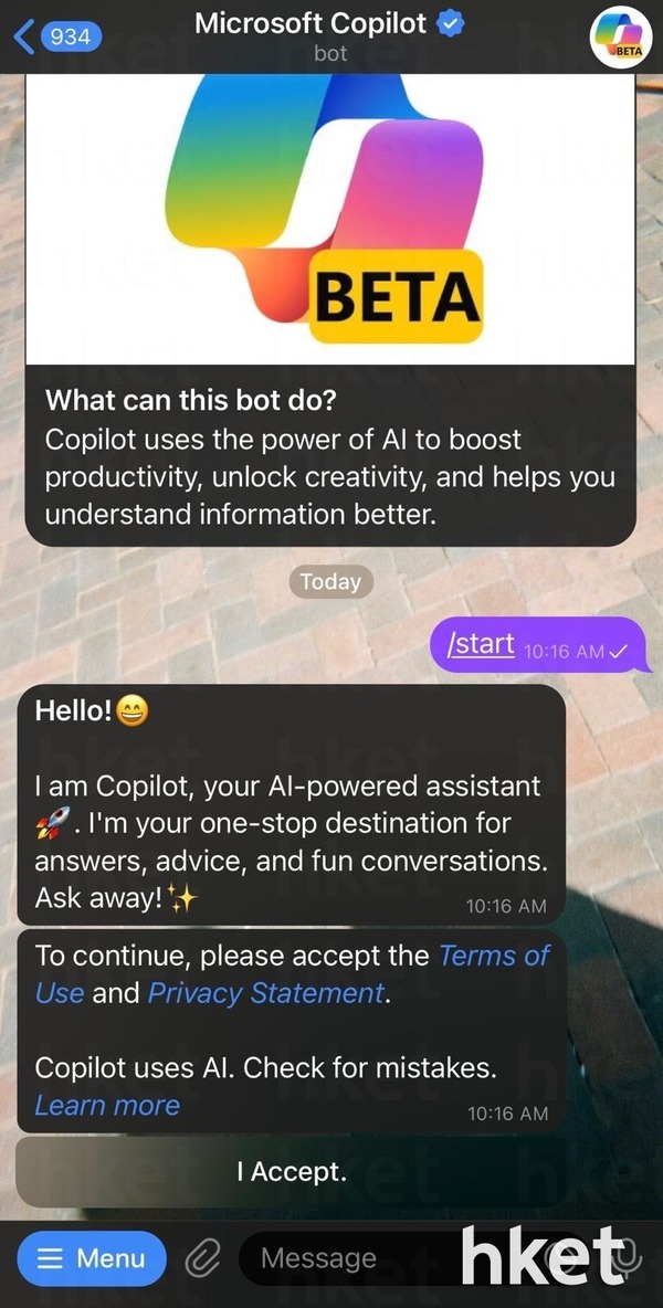 Copilot Tgtelegram Copilot Ai