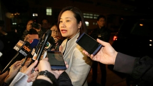 亞視投資者中國文化傳媒集團代表何子慧（經濟日報記者攝）