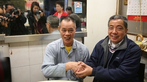業主謝林得知明哥被大幅加租後，將原本自用的店舖讓出，並說：「我支持你，一於我即刻搬，交給你裝修！」（黃傑偉攝）