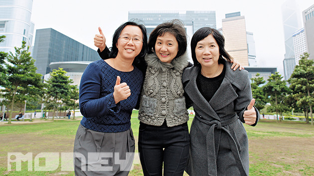 三個女強人嘉利國際總經理陳名妹（左起）、元岡幼稚園校長呂麗紅和聖公會聖基道兒童院中心主任吳美玉，鼓勵發揮「凡事皆可能」信念的父母，報名參加選舉。（梁健騰攝）(相片來源：iMoney智富雜誌)