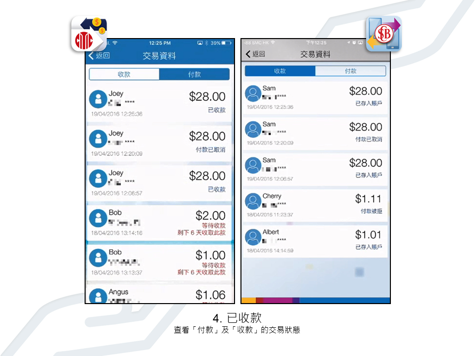銀通P2P服務 3個步驟跨銀行轉賬不再煩