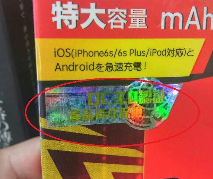 已購買責任保險的充電產品，售價略為貴，但安全較有保證。(鄺曉斌攝)