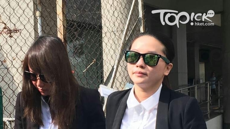 被告凌碧宜（左）及曾秋婷（右）聞判後於庭上落淚。（經濟日報記者攝）