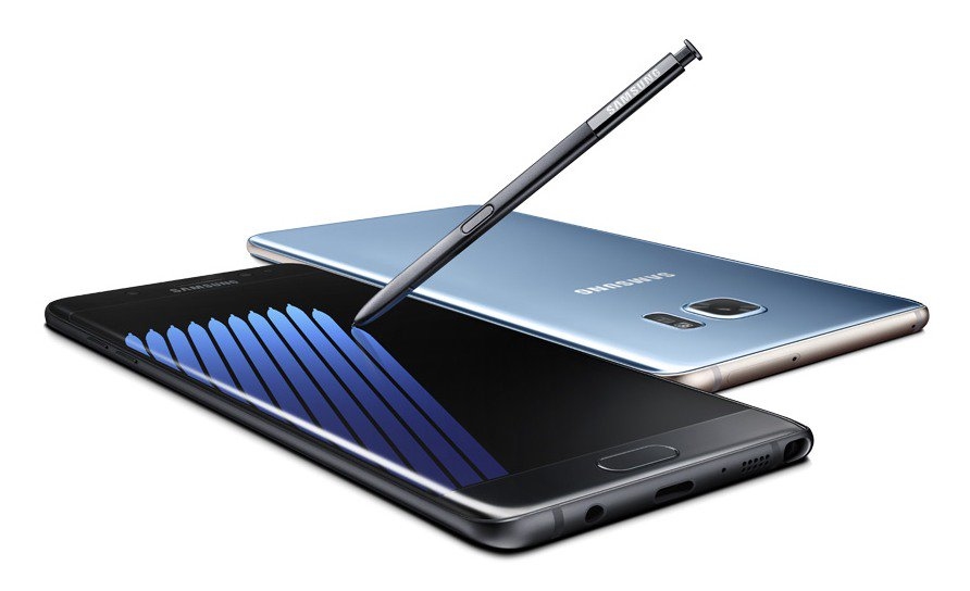 Samsung Galaxy Note 7 （網上截圖）