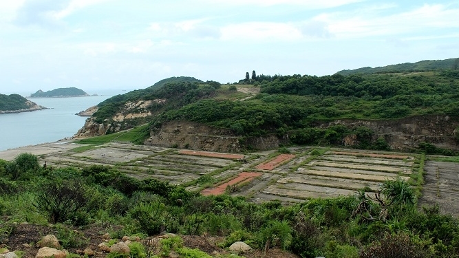 大鴉洲遺址（圖片由受訪者提供）