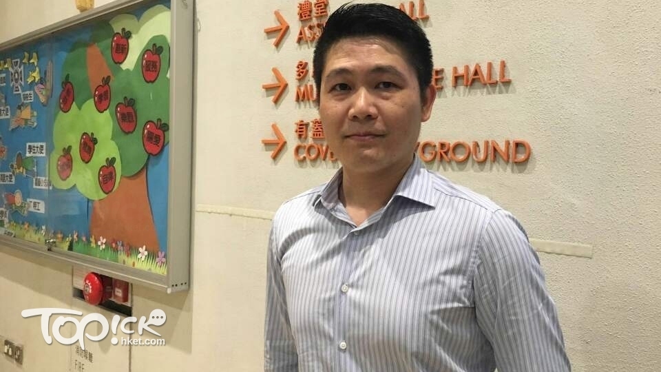 許先生冀兒子面試時有較佳的表現，但不會特別催谷或帶他上面試班。（經濟日報記者攝）