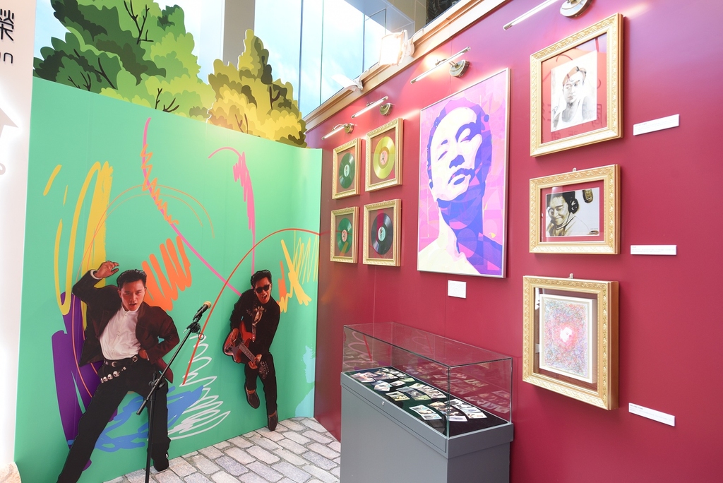 場內展示多幅以哥哥為題的藝術畫。（圖片：主辦商提供）