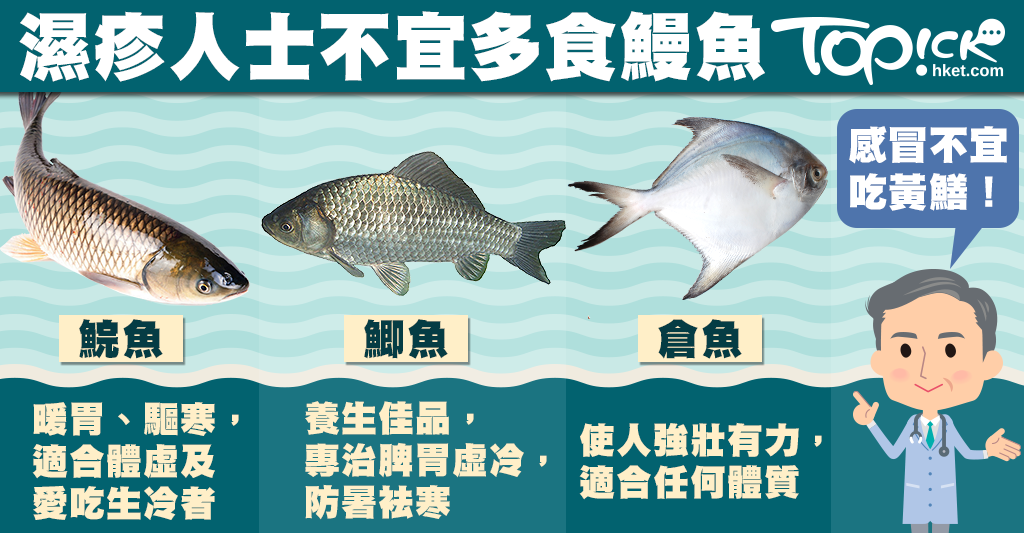 拆解魚類功效濕疹人士不宜多吃鰻魚 香港經濟日報 Topick 健康 健康資訊 D