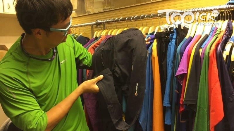  Sam說揀有壓力的Leggings，揀過細尺碼，會太緊，礙血液循環，甚或導致抽筋。(圖由毅成戶外用品提供)