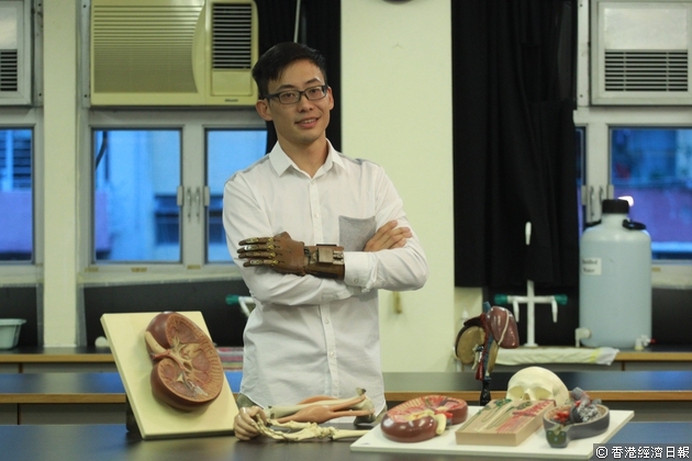 蔡文力高中時到英國升學，並在牛津大學獲博士學位。(相片來源：經濟日報資料室)