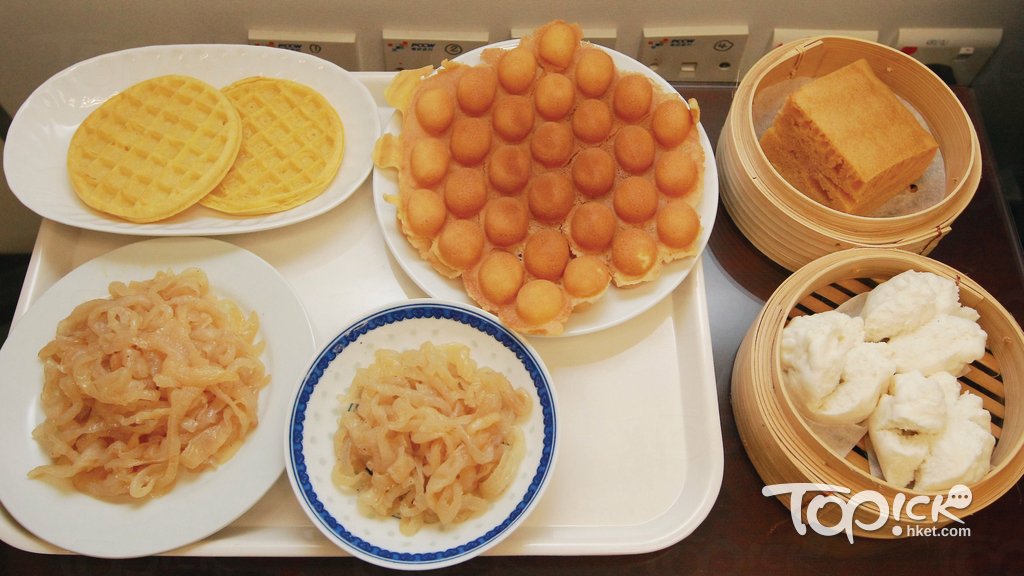 六種被驗出含鋁金屬的食品。（陳偉英攝）