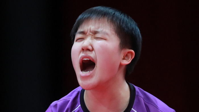 麥子詠在南非舉行的世界青少年乒乓球錦標賽再添一面女單銀牌。（香港乒乓總會網頁圖片）