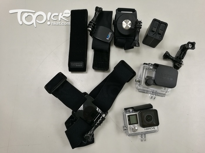 GoPro有齊一整套裝備，對心思思想試玩的，確實可以考慮。(洪白嵐攝)
