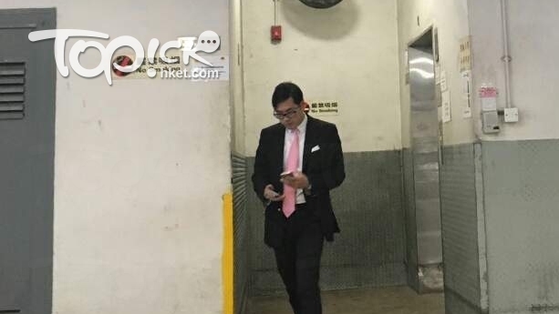 證人保安經理張憲君。(經濟日報記者攝)