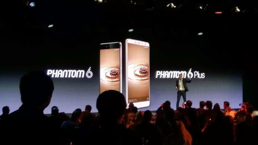 傳音的Phantom 6和6 Plus產品發布會。（傳音控股官方網頁圖片）