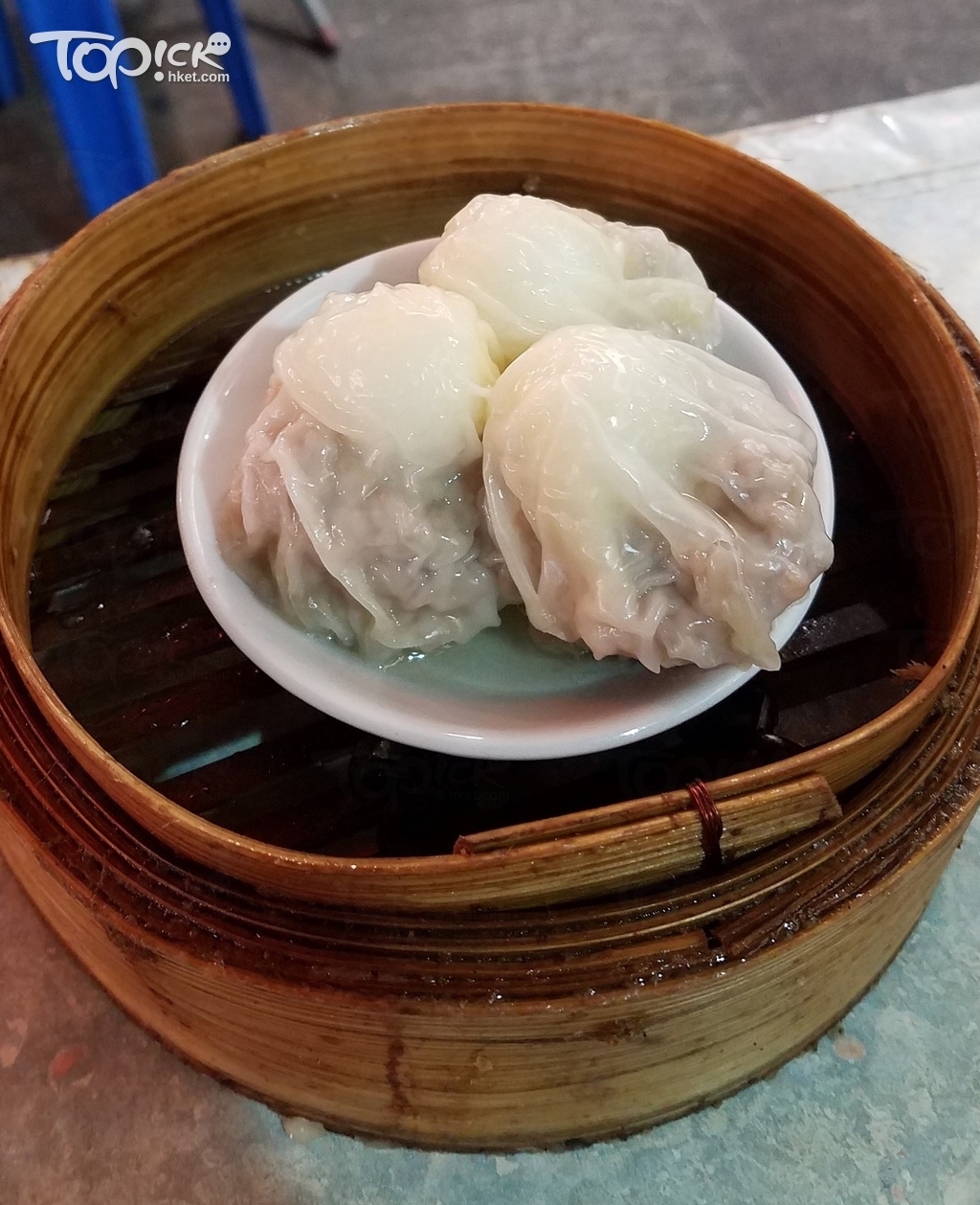 鵪鶉蛋燒賣已賣少見少，一碟 23 元。( 攝影︰馮柏偉 ) 