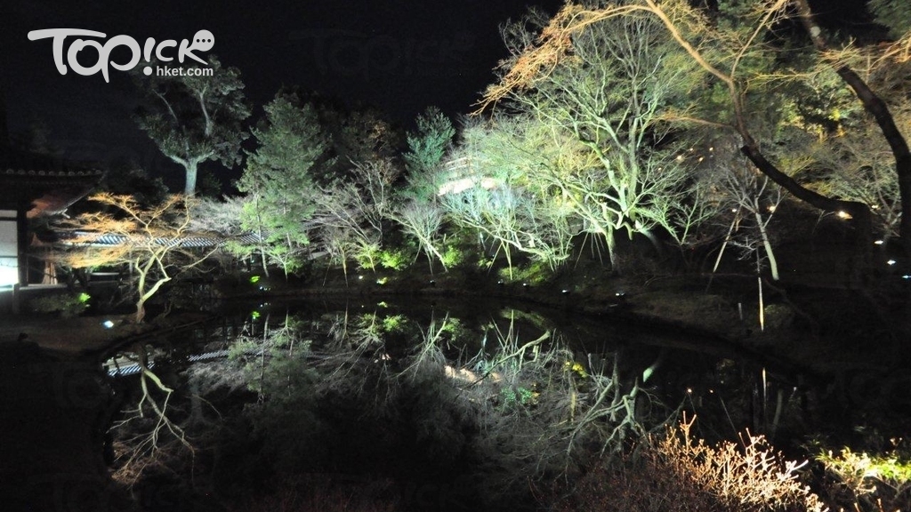 鏡池也是高山寺的招牌景點。（攝影︰馮柏偉）