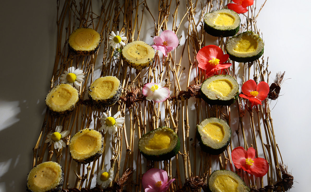 Gaggan的菜色，就是讓你看不出是印度菜。(來自Gaggan餐廳網站)