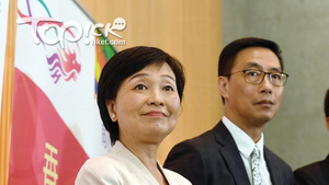 蔡若蓮（左）（經濟日報資料圖片）
