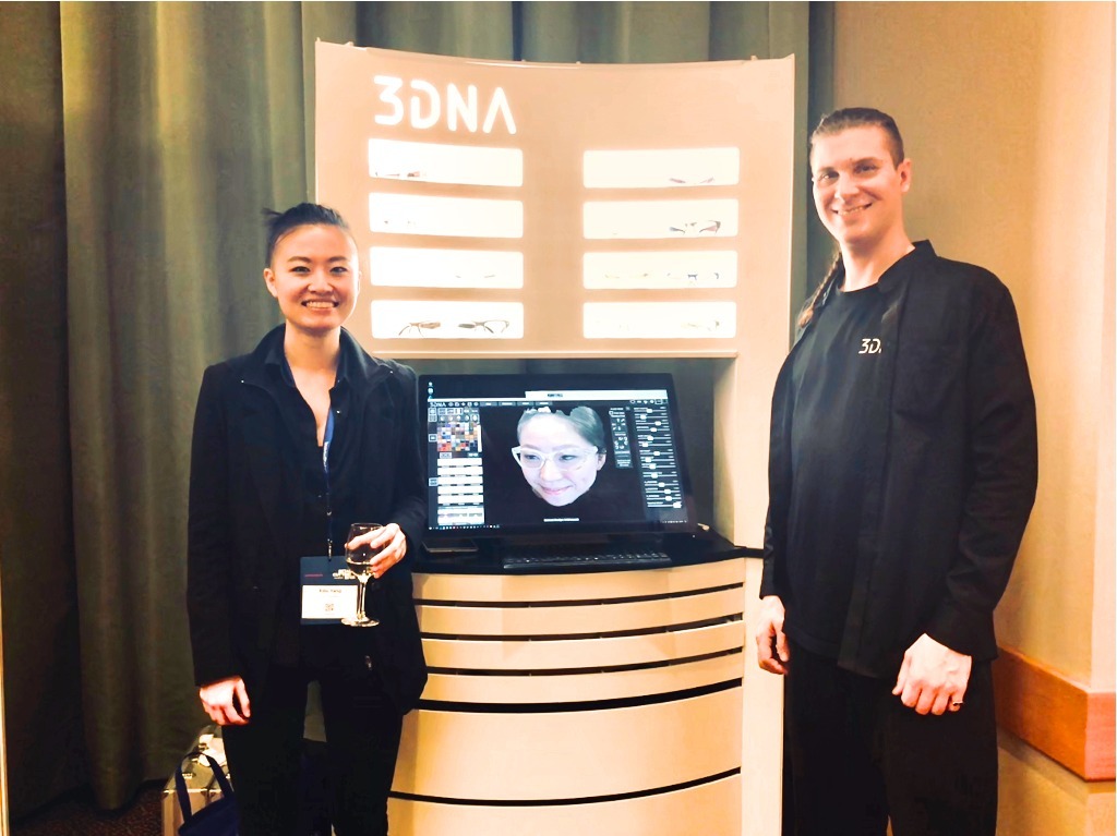 Dennis Zelazowski (右)及3DNA聯合創辦人楊惜柳(左)。