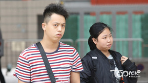 死者友人羅焌賢及其妻子蘇昕穎。（資料圖片）