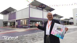 黃定光表示，現時每日僅約300人到訪新田購物城。（資料圖片）