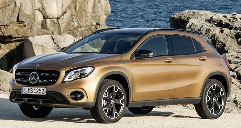 第8位慳油的SUV車款是Benz GLA（相片來源：Consumer Reports網站）
