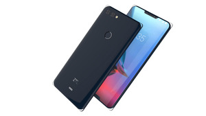 ZTE未正式發表的新手機Iceburg，採用上下雙瀏海設計。（圖片來源：ifworlddesignguide.com）