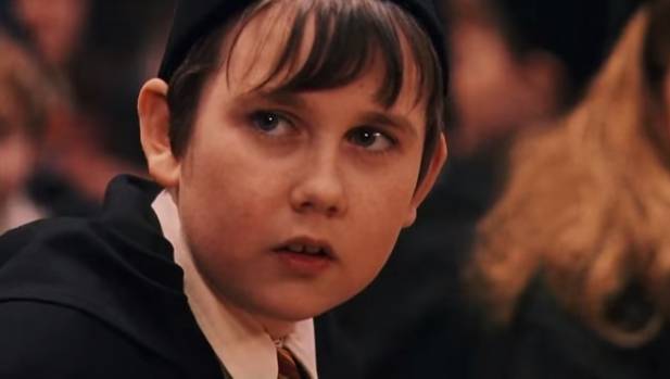 Matthew Lewis本來是一名有著暴牙的小胖子。（照片來源：Harry Potter 劇照）