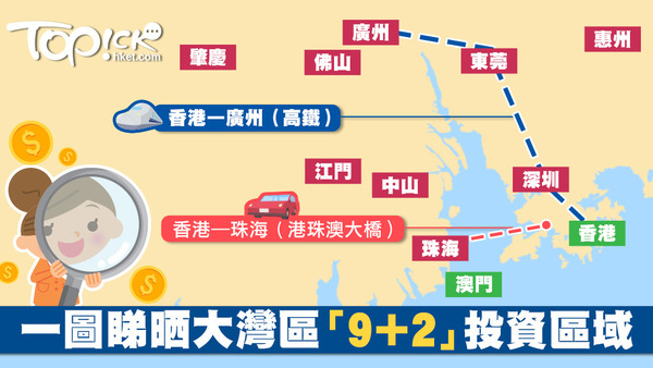粵港澳大灣區將打造一小時生活圈。