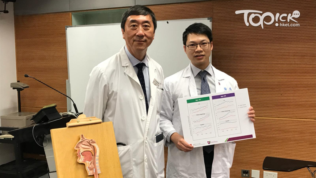 直腸癌患者年輕化，沈祖堯（左）籲年輕人多做運動。