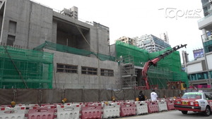 沙中綫土瓜灣站結構牆被剪走鋼筋，路政署限港鐵一周內交代。（資料圖片）