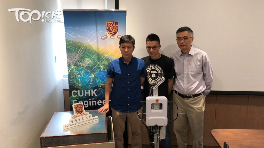 香港中文大學電子工程學系獲創新科技署資助840萬港元，花兩年時間研發大規模地區無線排水實時監測實驗系統。（詹偉杰攝）