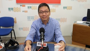 港鐵沙中線紅磡站被揭剪短鋼筋，分判商中科興業董事總經理潘焯鴻指事後被中止工程損失7000萬。(商台提供圖片)