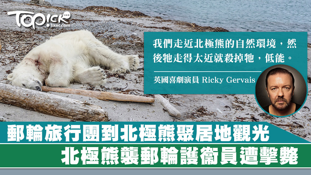 北極熊因襲擊郵輪護衞員被擊斃的事件引起迴響。