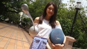 張曉晴（Kristy）透過精英運動員推薦計劃獲港大牙醫取錄。（陳永康攝）