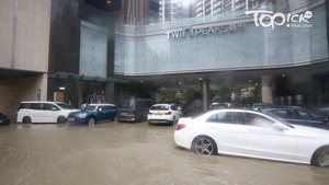 超強颱風山竹襲港，9月雨量較正常值多17%。（資料圖片）