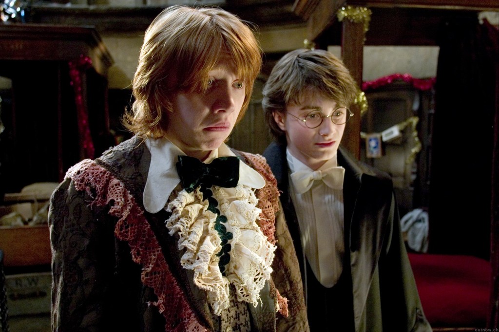 2005年拍時第4集的《哈利波特：火盃的考驗》時，Rupert Grint曾一度想退出不再拍片。（圖片來源：劇照）