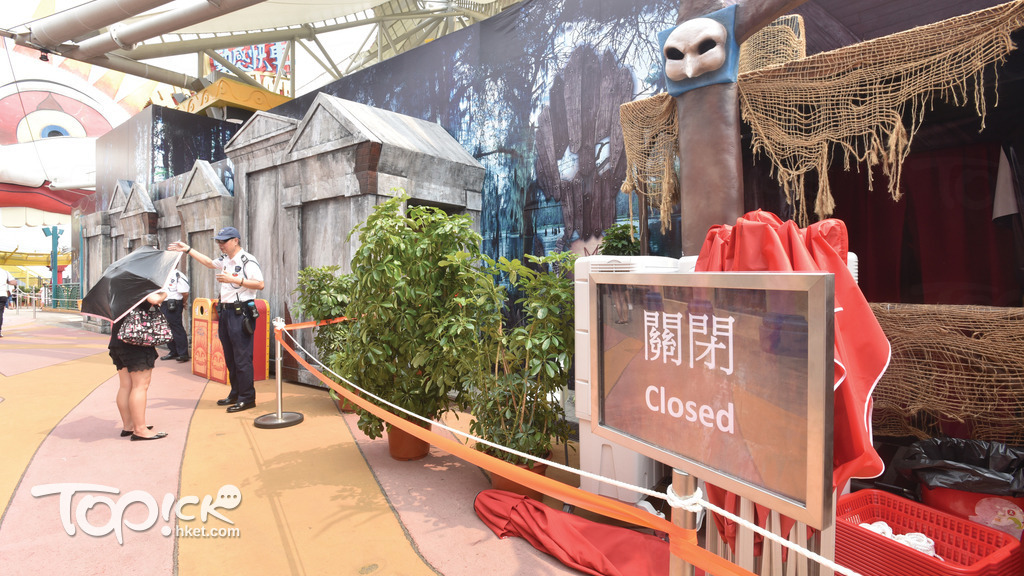海洋公園哈囉喂鬼屋「活埋凶間」去年發生奪命意外。（經濟日報資料圖片）