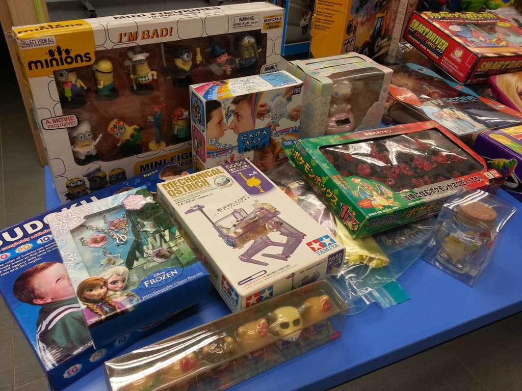 回收只限5歲或以上適用的二手玩具。（相片來源：受訪者提供）