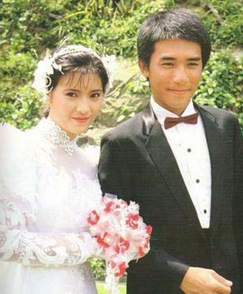 1984年，梁朝偉與藍潔瑛合作劇集《家有嬌妻》。