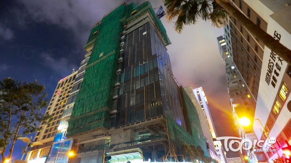明年啟用的尖沙嘴中間道新商廈正招租，醫生辦公室呎租叫價100元，創九龍區紀錄，仍然有價有巿。（經濟日報圖片）
