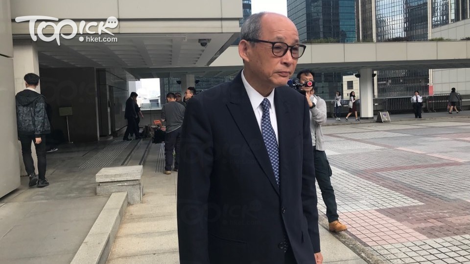 鄉議局副主席張學明到庭旁聽。