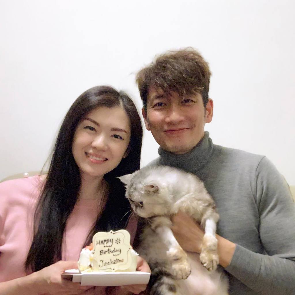 袁文傑與Jackeline的婚禮將無限期延遲。（袁文傑FB圖片）