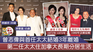 曾志偉共有兩段婚姻。