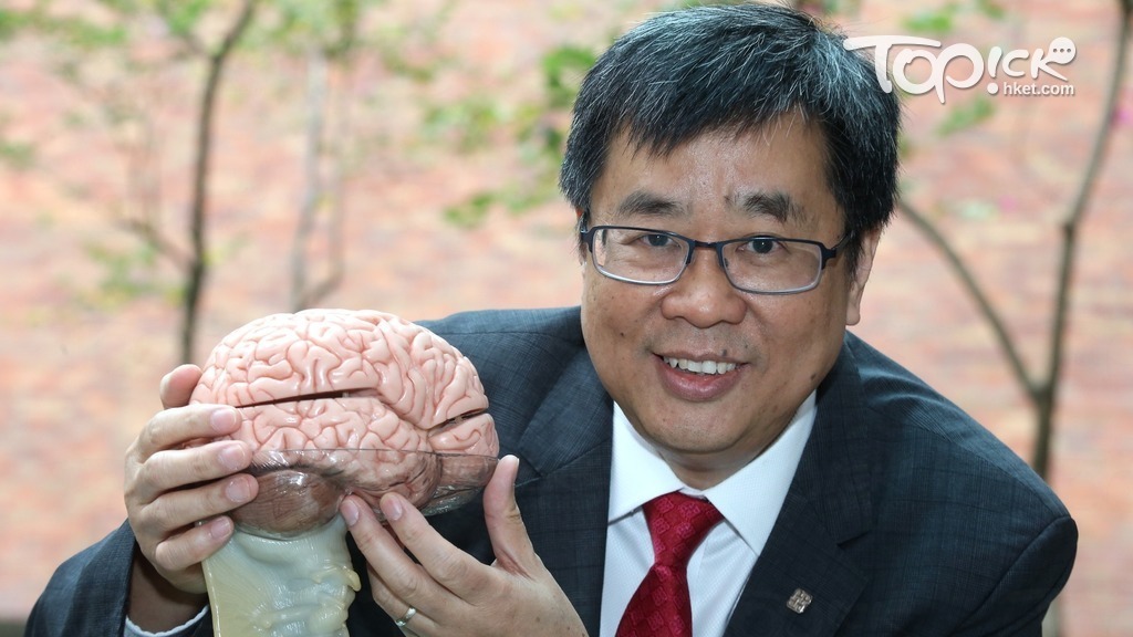 理大醫療及社會科學院新任院長岑浩强本身是腦神經心理學家，進行過的研究包括腦部創傷影響等。（張永康攝）