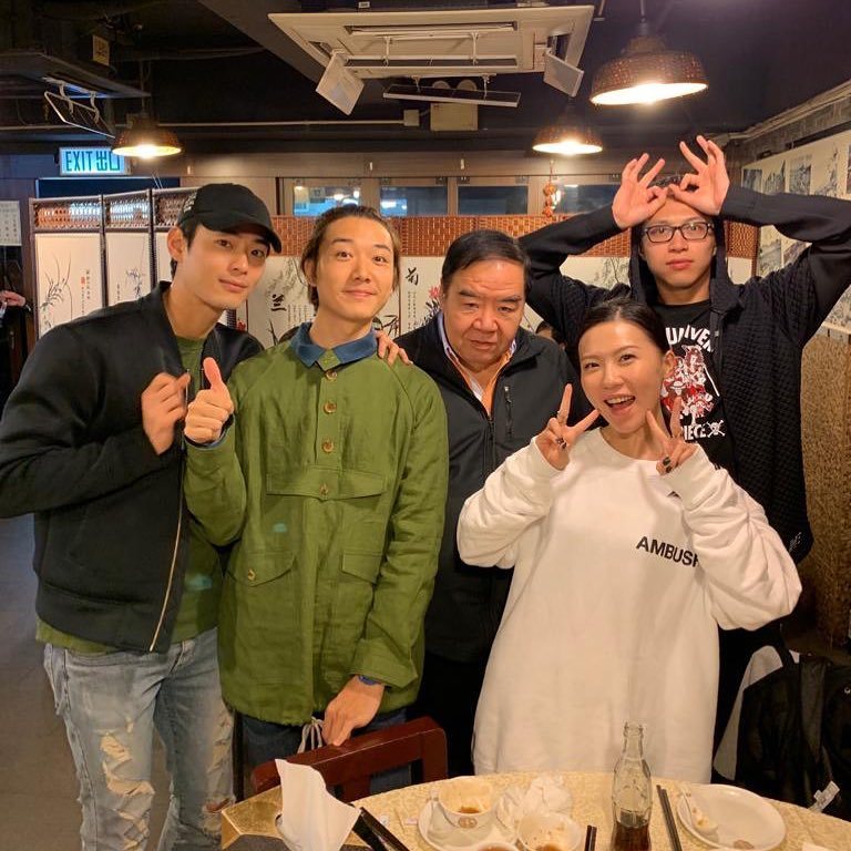 BabyJohn感激Kent哥教導。（取自吳業坤 IG）