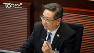 去年有45名警務人員被捕急升55%，盧偉聰稱高度重視及關注。(林宇翔攝)