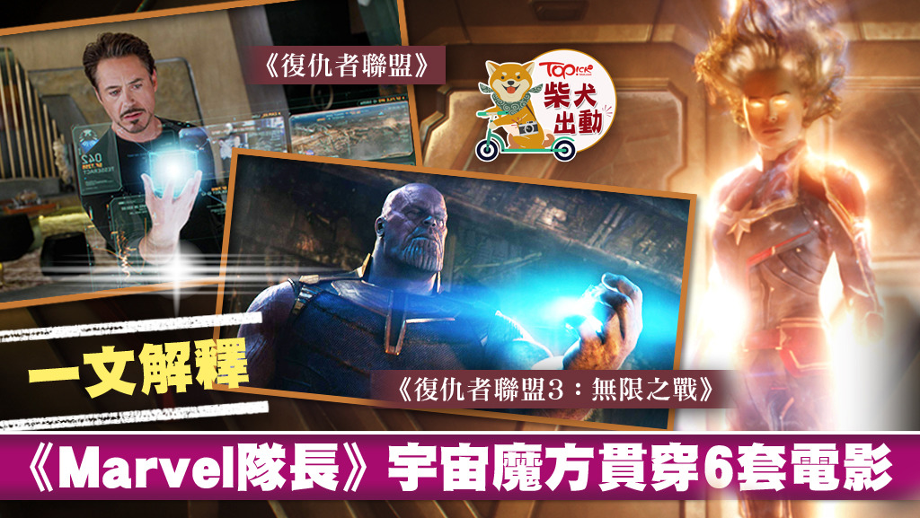 《Marvel隊長》宇宙魔方貫穿了6套Marvel Studios的電影。