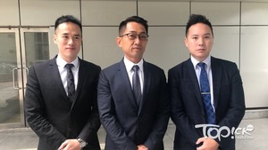 警方商業罪案調查科總督察鄒祥有（中）。（經濟日報記者攝）
